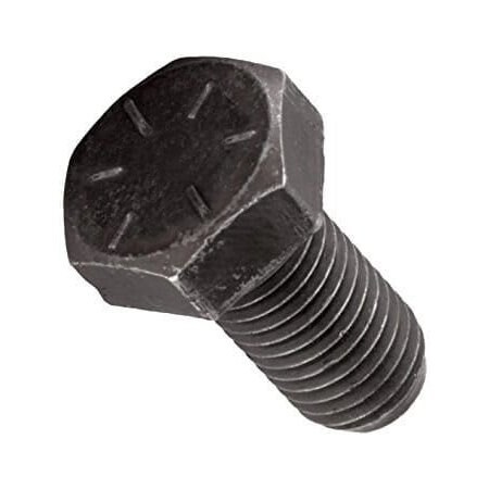 Newport Fasteners Grade 8, 1/4"-28 Hex Head Cap Screw, Plain Steel, 1/2 in L, 100 PK 632649-100